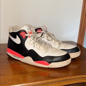 Nike Flight Legacy 'Black Flash Crimson' BQ4212-005 Size 13